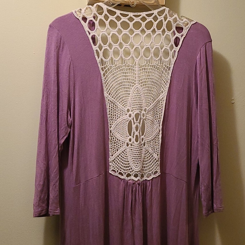 Indigo Thread Co Fuchsia Duster - Picture 3 of 3
